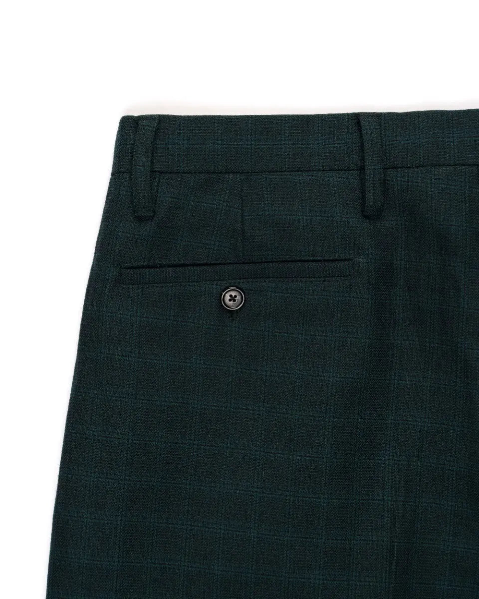 Raf Simons green plaid pants Raf Simons