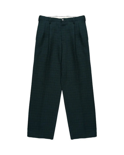 Raf Simons green plaid pants Raf Simons