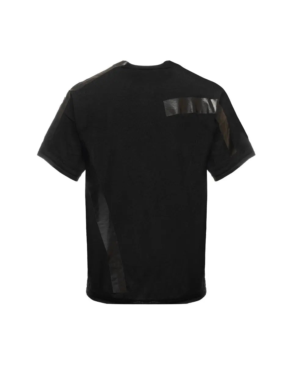 Raf Simons x Templa "Heroes and losers" oversized knitted t-shirt