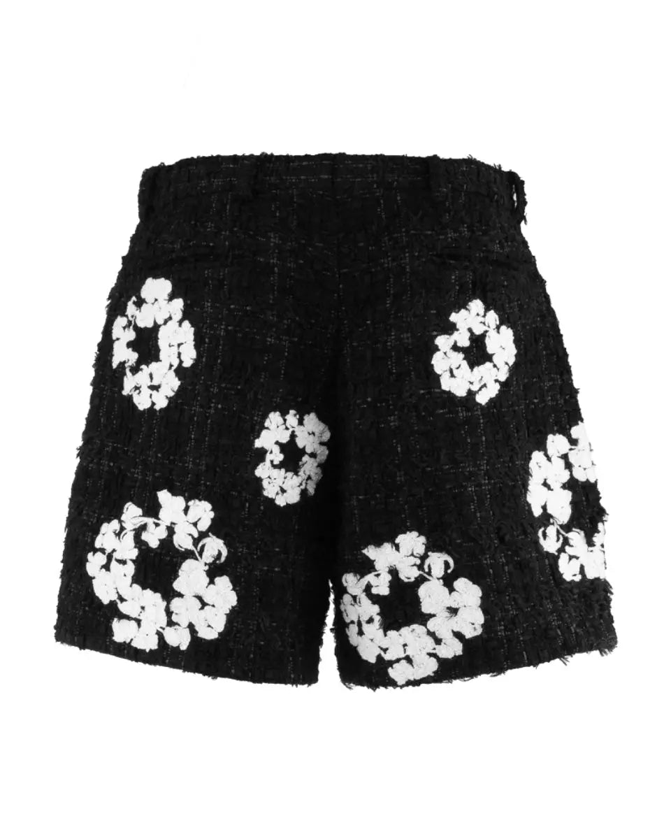 READYMADE x Denim Tears Cotton Wreaths tweed shorts READYMADE