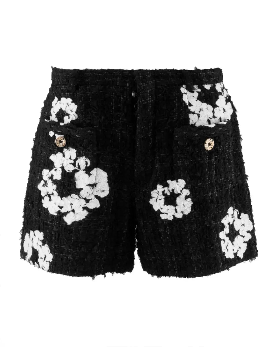 READYMADE x Denim Tears Cotton Wreaths tweed shorts READYMADE