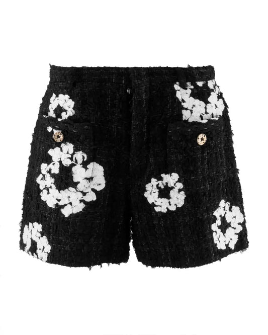 READYMADE x Denim Tears Cotton Wreaths tweed shorts READYMADE