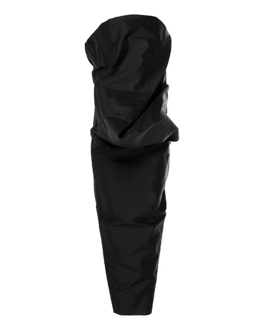 Rick Owens "DIRT" strapless corset maxi gown dress Rick Owens