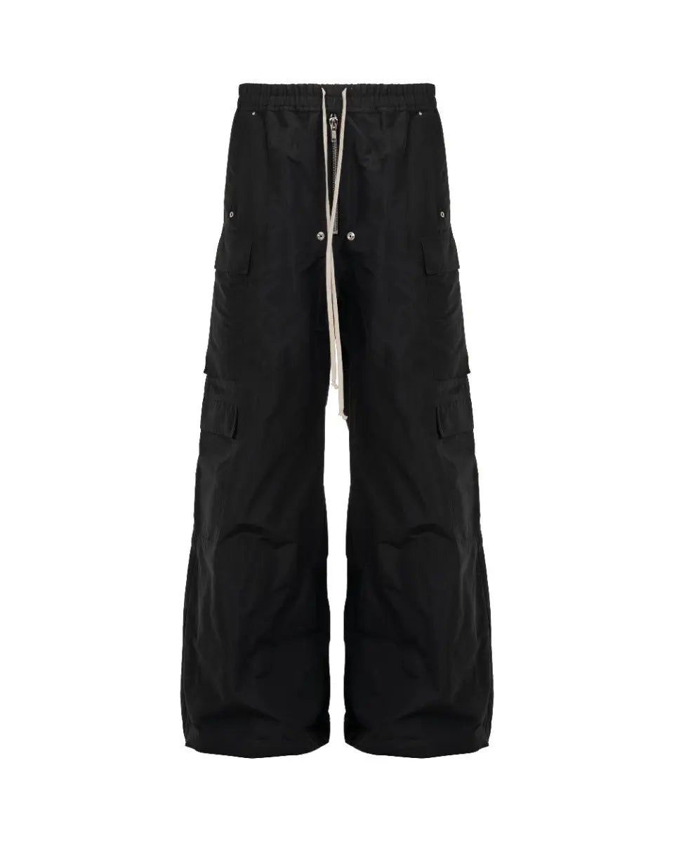 Rick Owens "LIDO" Bela black cargo pants Rick Owens