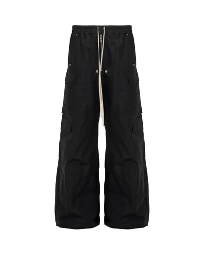 Rick Owens "LIDO" Bela black cargo pants Rick Owens