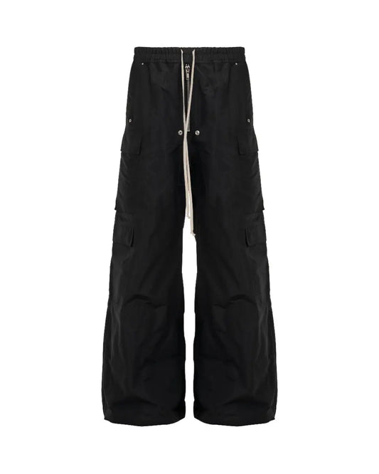 Rick Owens "LIDO" Bela black cargo pants Rick Owens