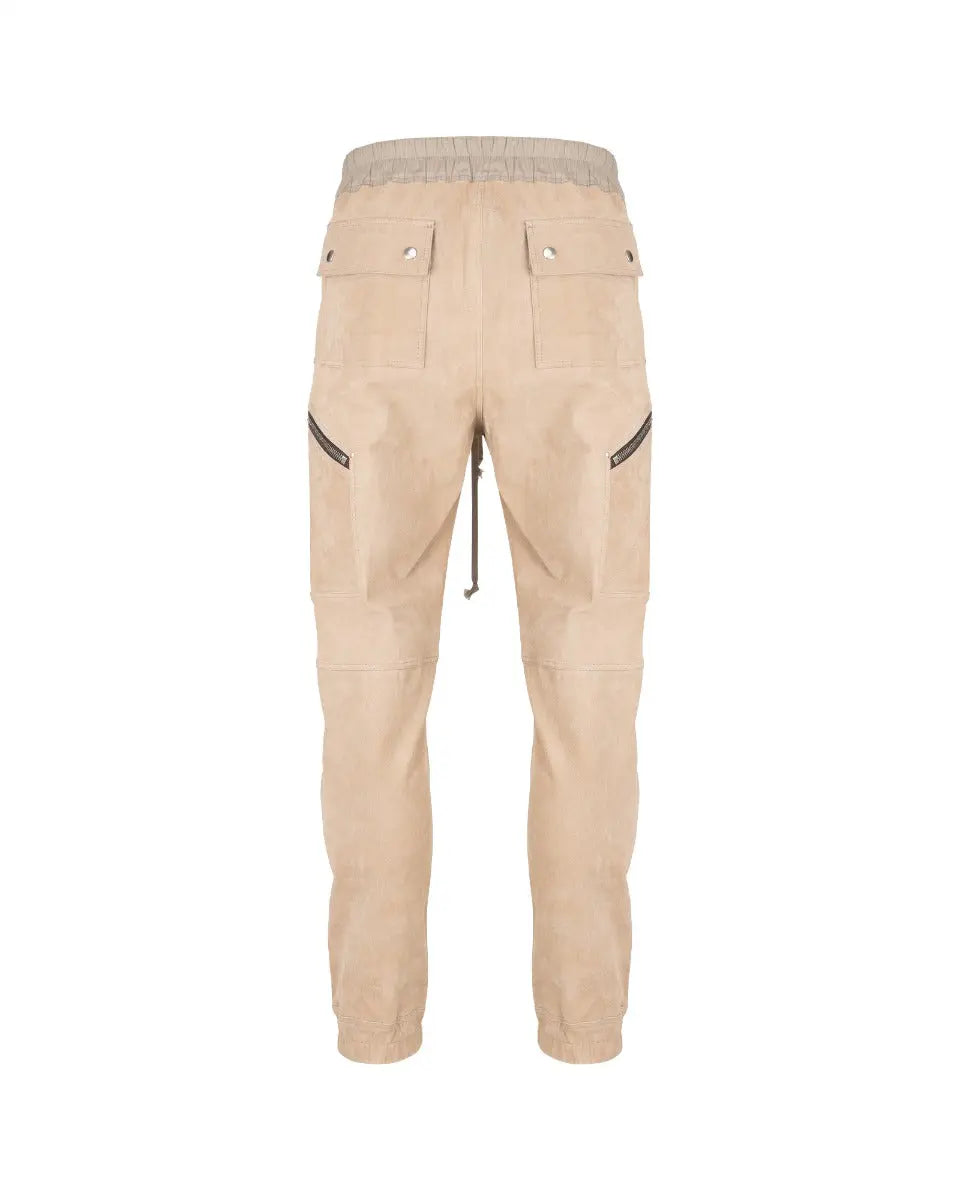 Rick Owens "Performa" cargo leather pants