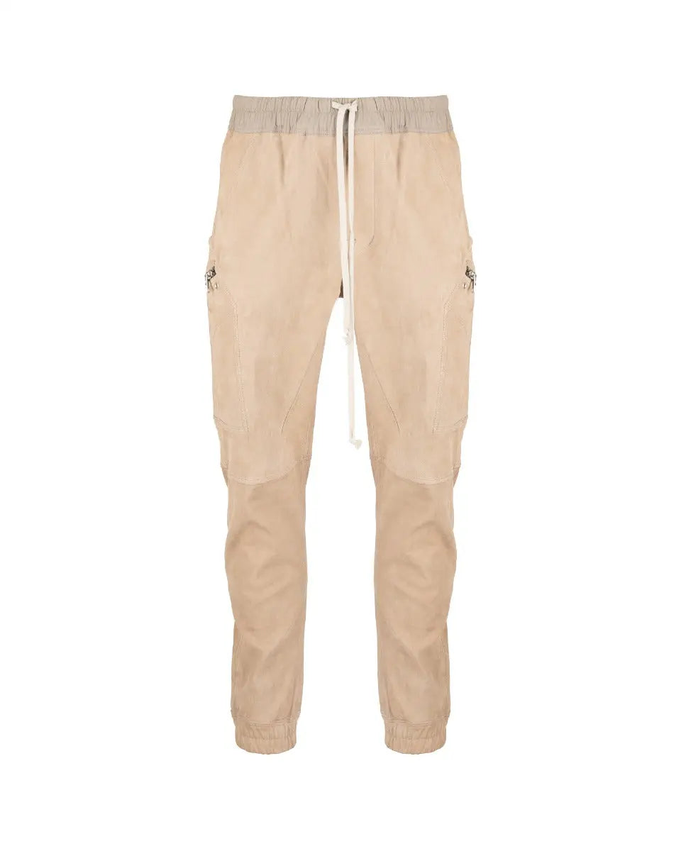 Rick Owens "Performa" cargo leather pants