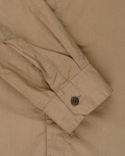 Rick Owens "PERFORMA" drape collar hidden placket button-up shirt Rick Owens