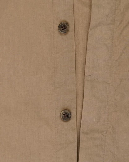 Rick Owens "PERFORMA" drape collar hidden placket button-up shirt Rick Owens