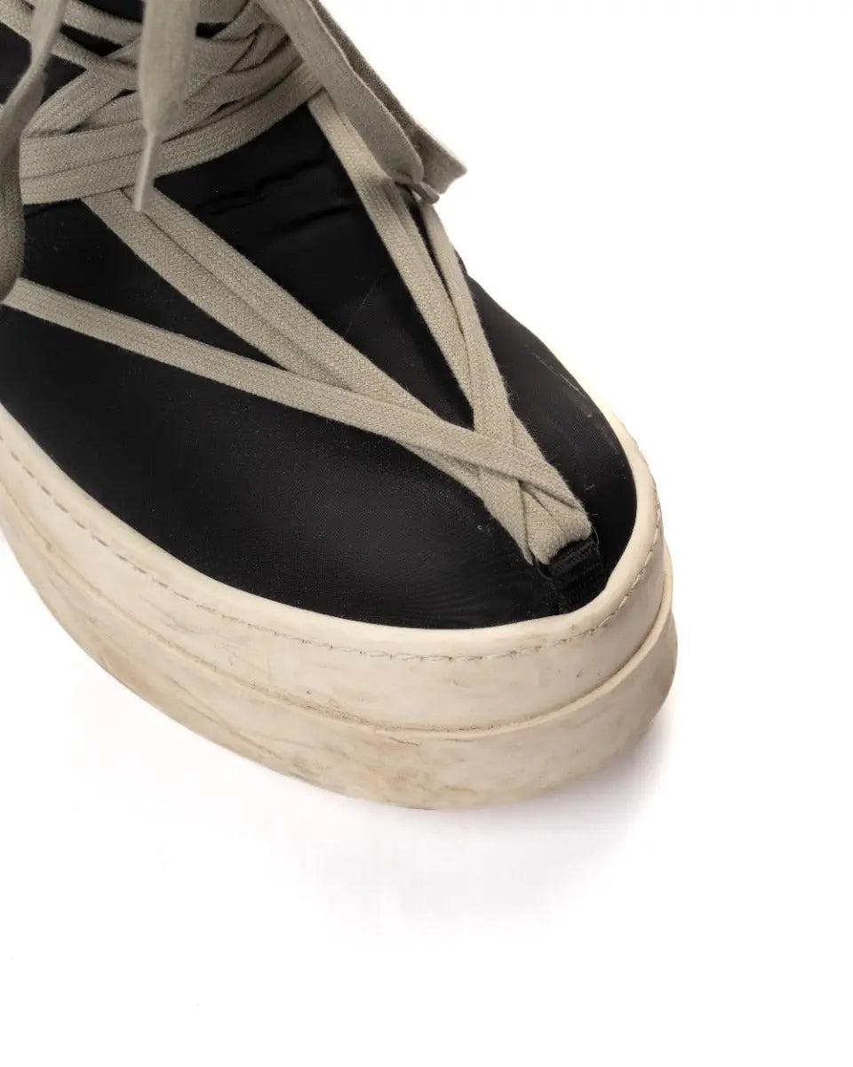 Rick Owens x Moncler Genius Big Rock padded black boots