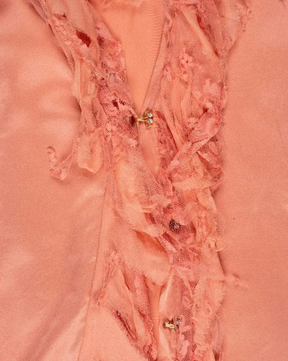 Roberto Cavalli studded collar shirt