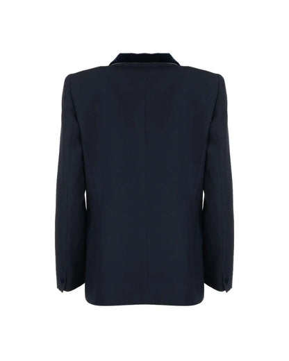 Roberto Cavalli velvet lapels blazer jacket Roberto Cavalli