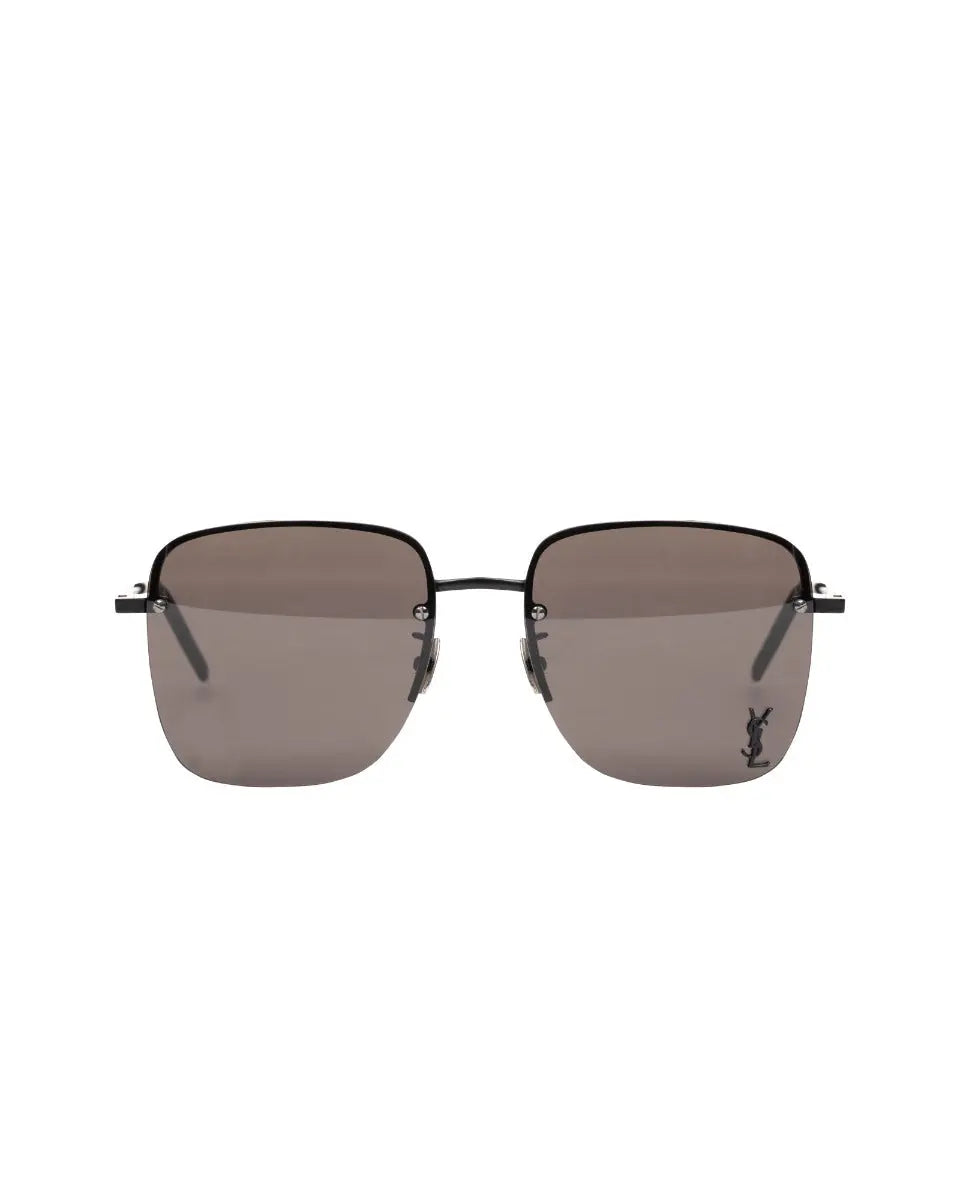 Saint Laurent Cassandre lens logo rectangular sunglasses
