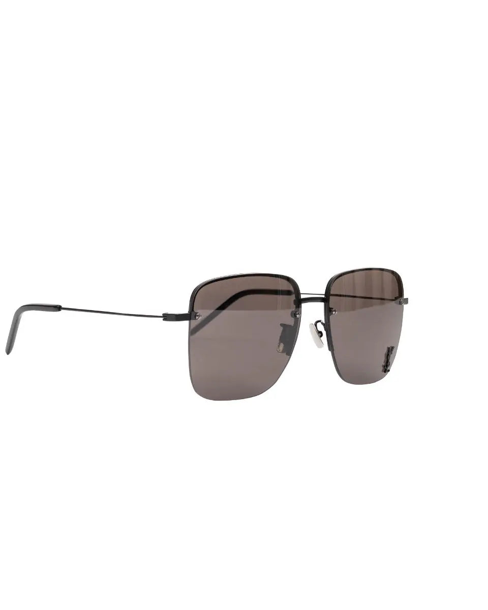 Saint Laurent Cassandre lens logo rectangular sunglasses