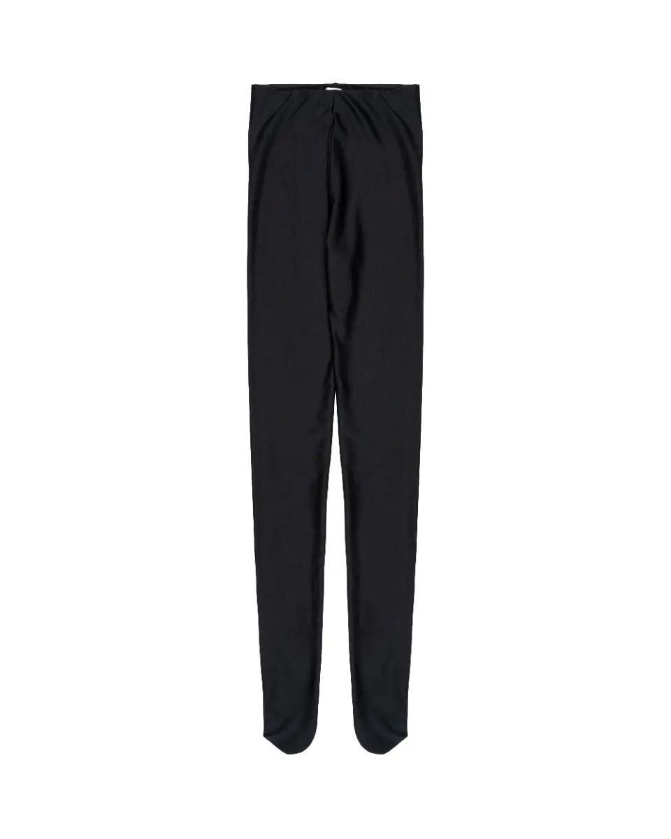 Saint Laurent jersey black tights