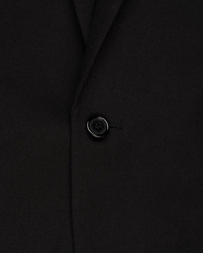 Saint Laurent Pagoda-shoulder gabardine blazer jacket Saint Laurent