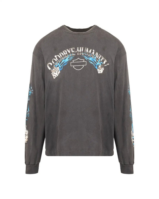 Saint Michael "The Beautiful Bastards" biker long sleeve t-shirt Saint Michael