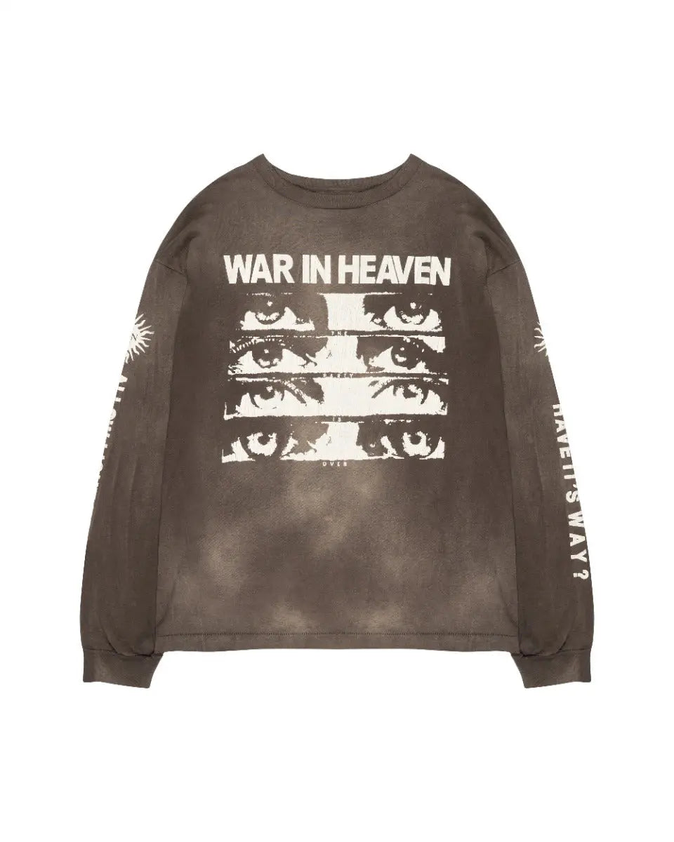 Saint Michael Eyes Wih long sleeve t-shirt