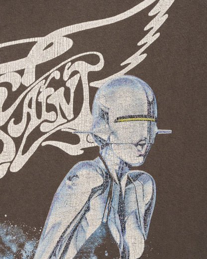 Saint Michael x Hajime Sorayama graphic washed grey t-shirt Saint Michael