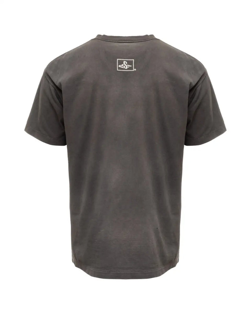 Saint Michael SM6 PlayStation 2 logo washed grey t-shirt thumbnail