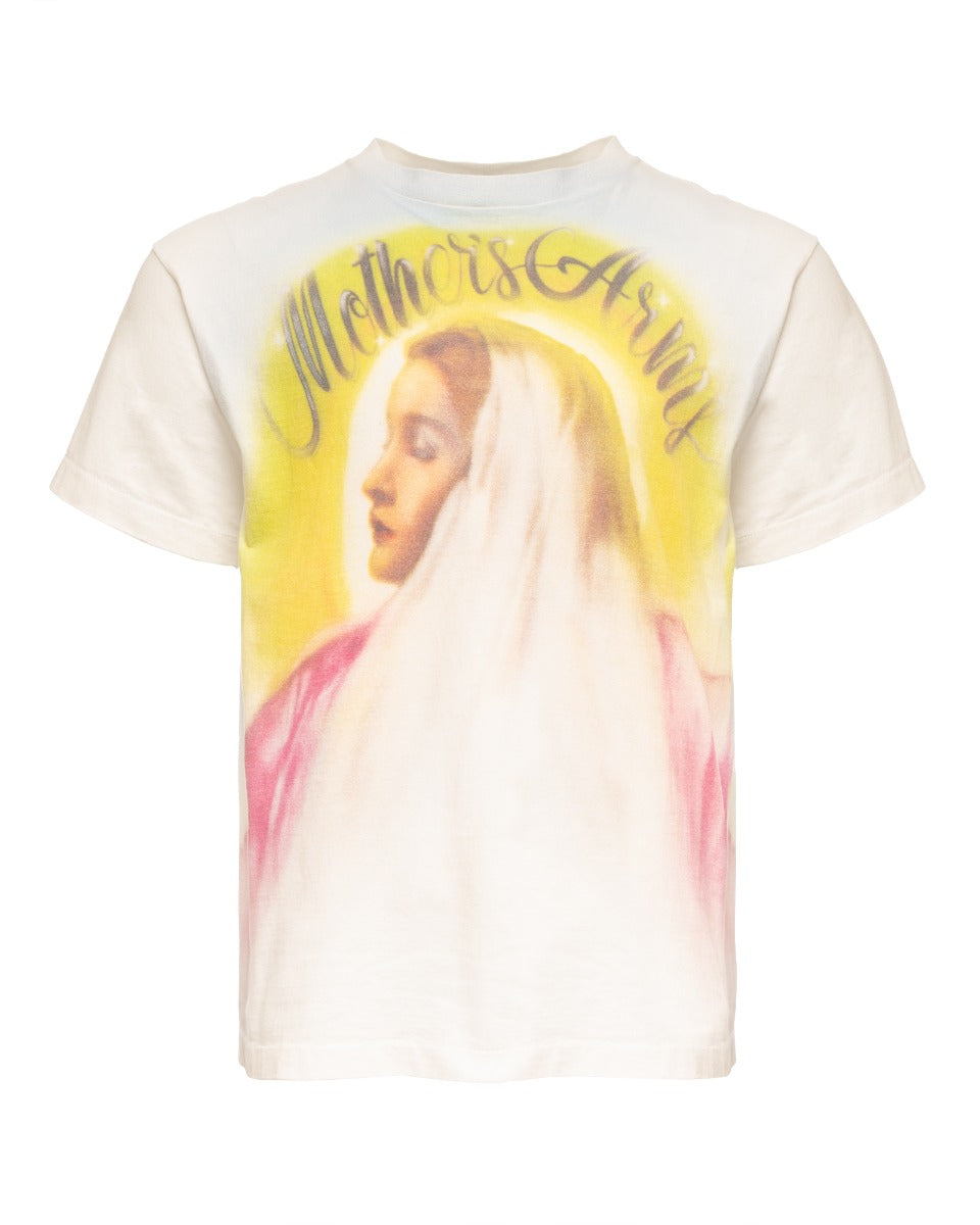 Saint Michael Mothers Arms white t-shirt