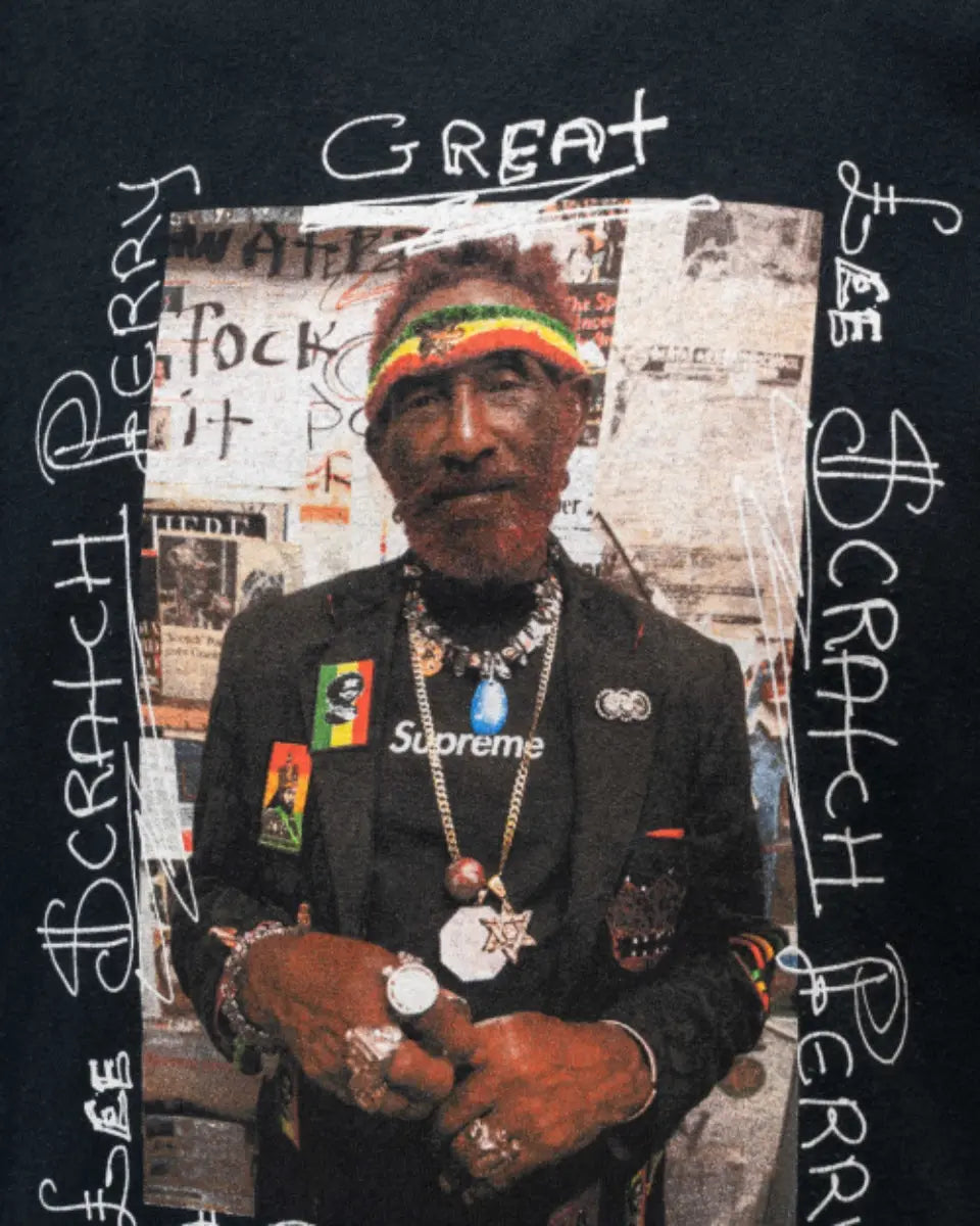 Supreme Lee Scratch Perry Photo black t-shirt