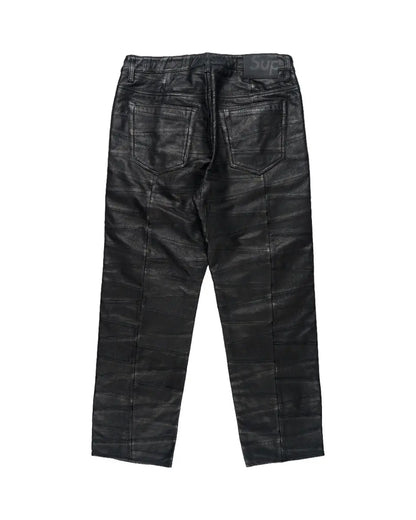 Supreme patchwork 5-pocket leather pants Supreme