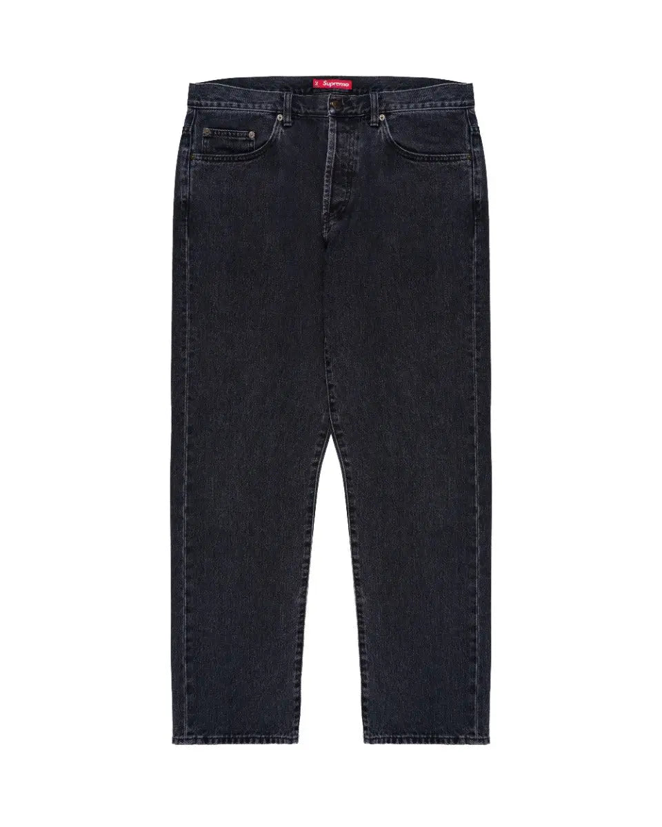 Supreme washed regular jeans