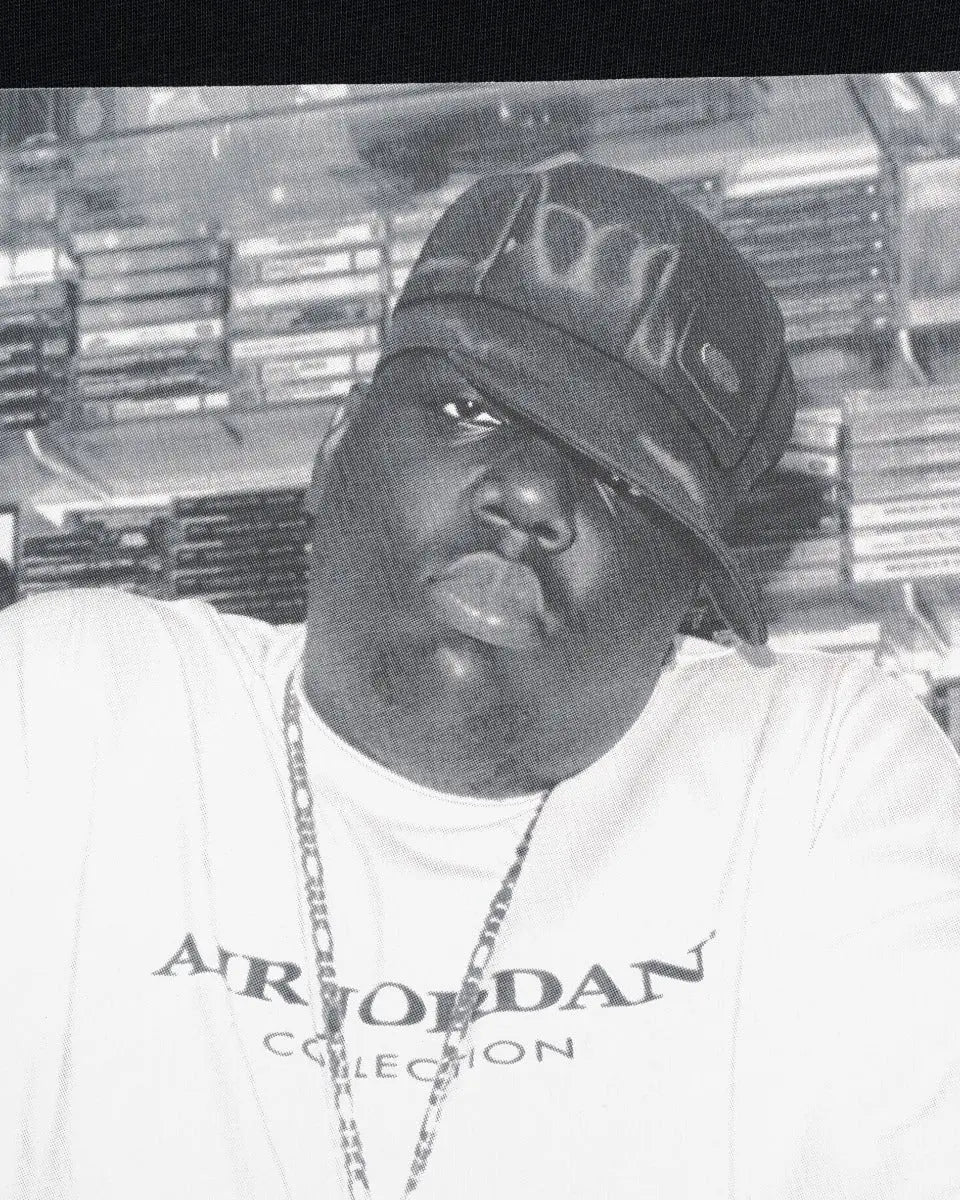 Supreme x Air Jordan Biggie photo t-shirt