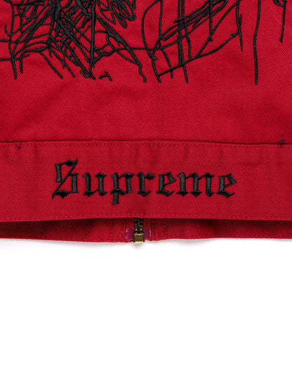 Supreme x H.R. Giger embroidered work jacket Supreme