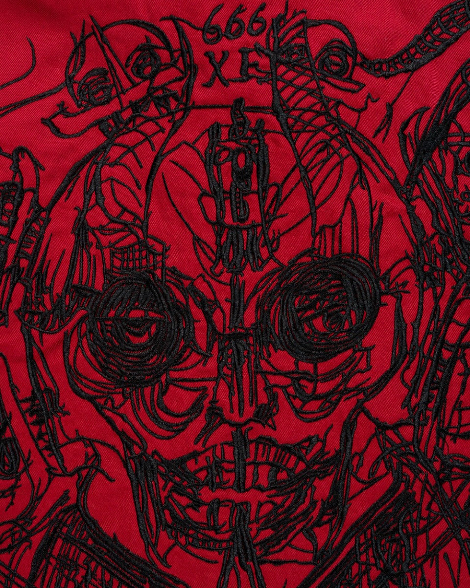 Supreme x H.R. Giger embroidered work jacket Supreme