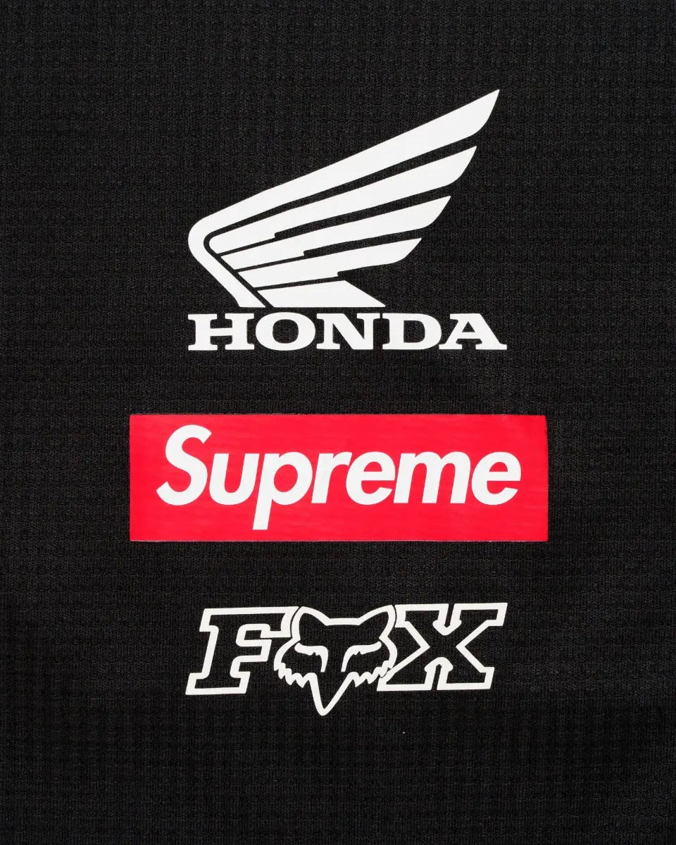 Supreme x Honda x Fox Racing moto jersey long sleeve top