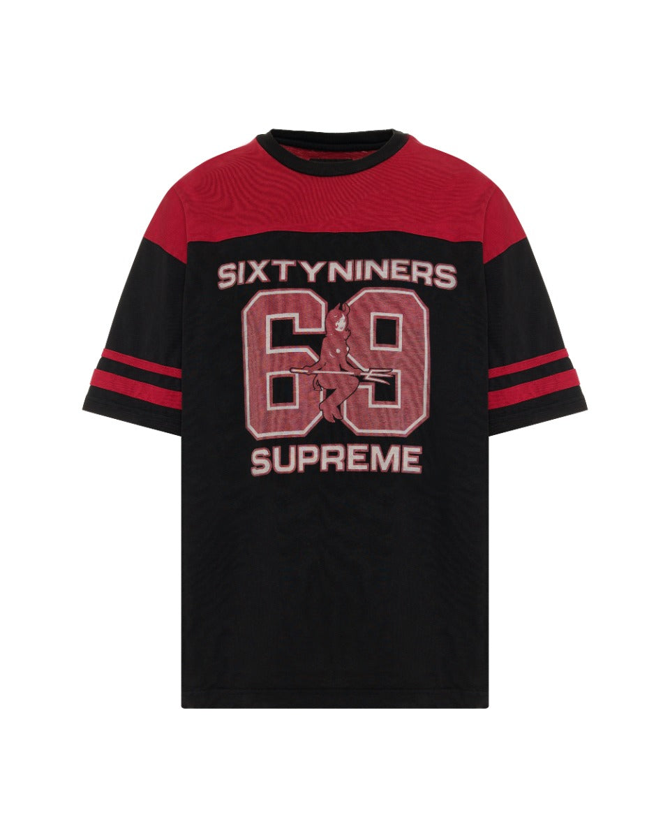 Supreme x Hysteric Glamour 69 Football t-shirt