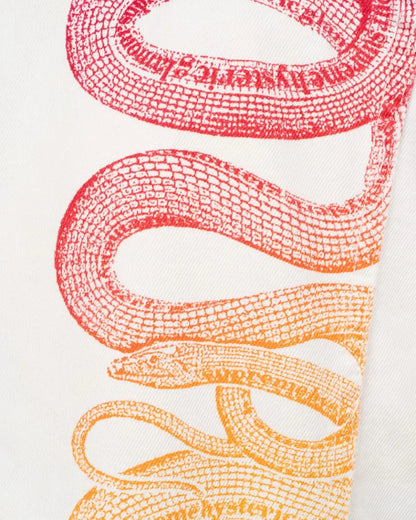 Supreme x Hysteric Glamour snake white denim trucker jacket Supreme
