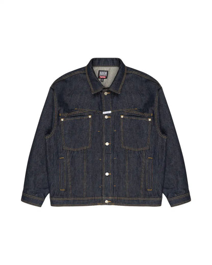 Supreme x Marithé + François Girbaud X-SEAM Indigo denim trucker jacket Supreme