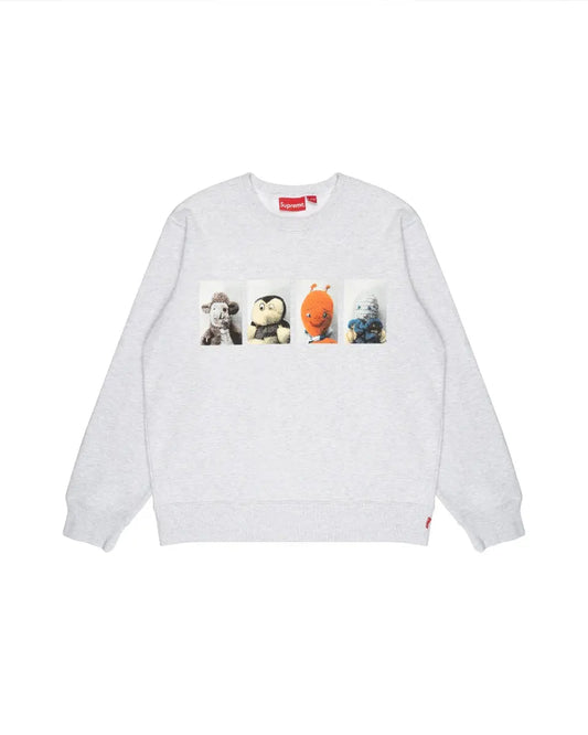 Supreme x Mike Kelly "AhhYouth!" heather grey crewneck sweatshirt Supreme