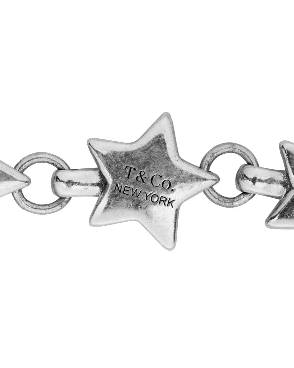 Supreme x Tiffany & Co. star silver bracelet - heathen.store simple