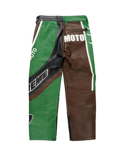 Supreme x Yohji Yamamoto x Vanson split leather biker pants Supreme