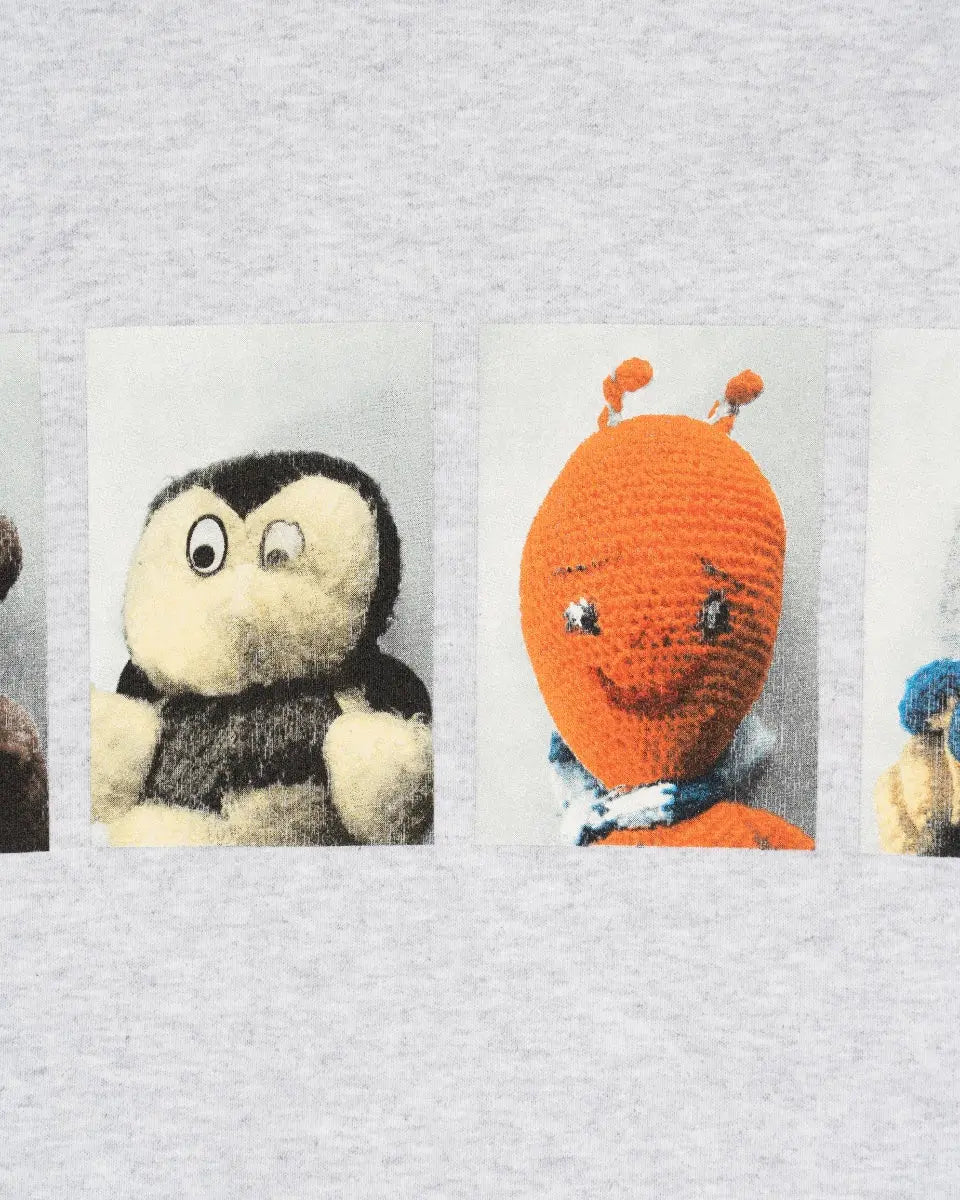 Supreme x Mike Kelley "AhhYouth!" heather grey crewneck sweatshirt