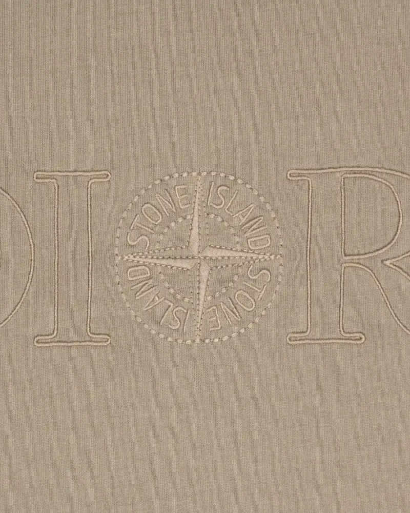 Dior x Stone Island oversized compass logo dust t-shirt thumbnail