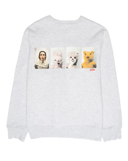 Supreme x Mike Kelly "AhhYouth!" heather grey crewneck sweatshirt Supreme