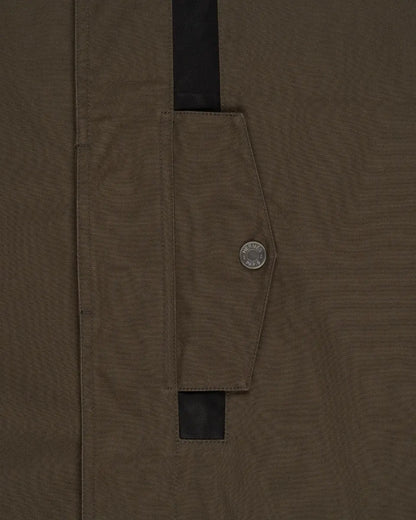 Hermes "Poche a cheval" khaki trench coat Hermès
