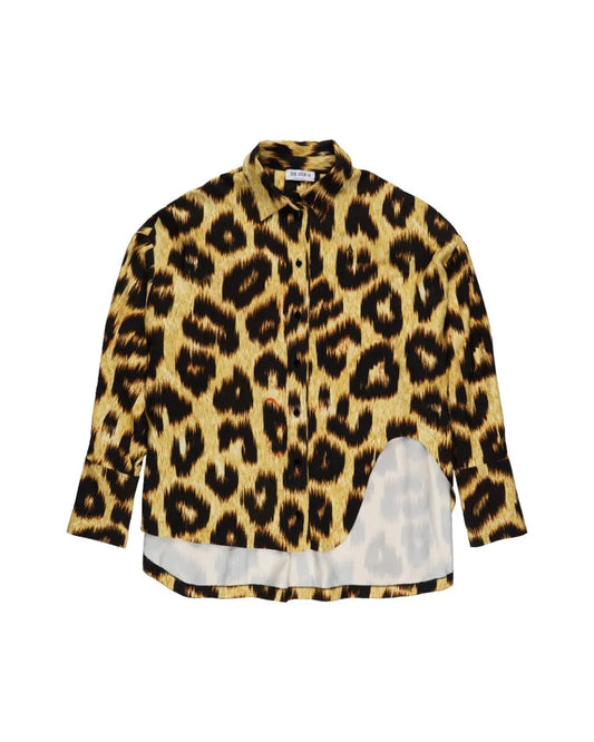 The Attico Margot leopard mini dress The Attico