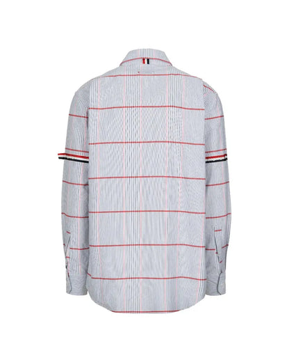 Thom Browne Oxford check Armband button-up shirt Thom Browne
