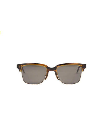 Thom Browne wallnut gold frame sunglasses Thom Browne
