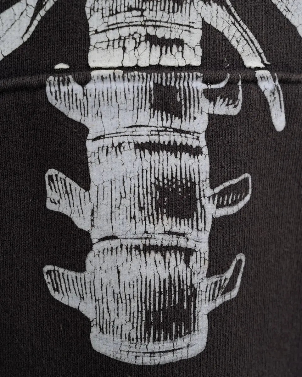 Undercover Undercoverism Anatomicouture ribcage gray hoodie