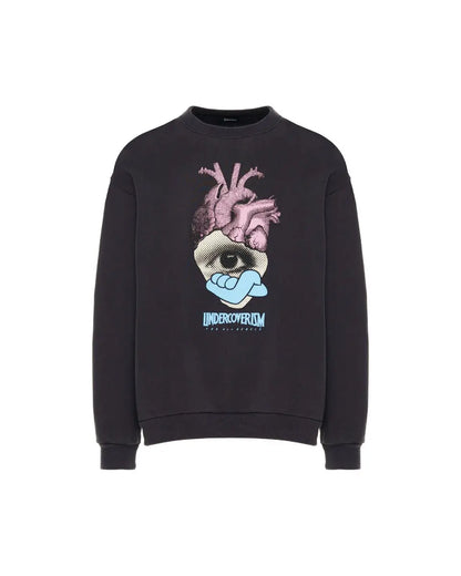 Undercover Undercoverism Heart Logo print crewneck sweatshirt Undercover