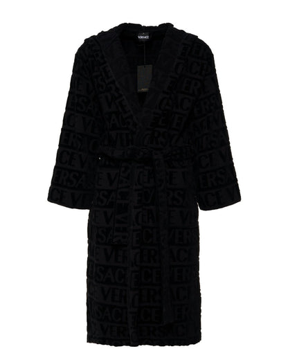 Versace allover monogram bathrobe heathen.store.poland