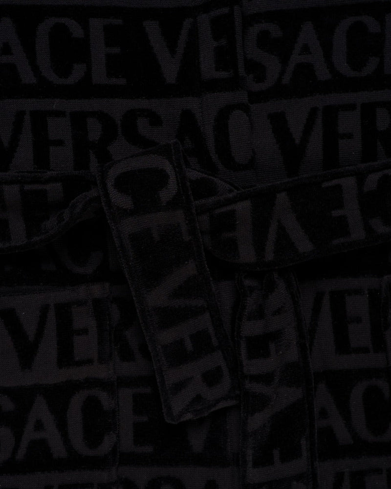 Szlafrok z monogramem Versace na całej powierzchni thumbnail